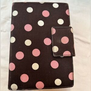 Kate Spade vintage leather planner